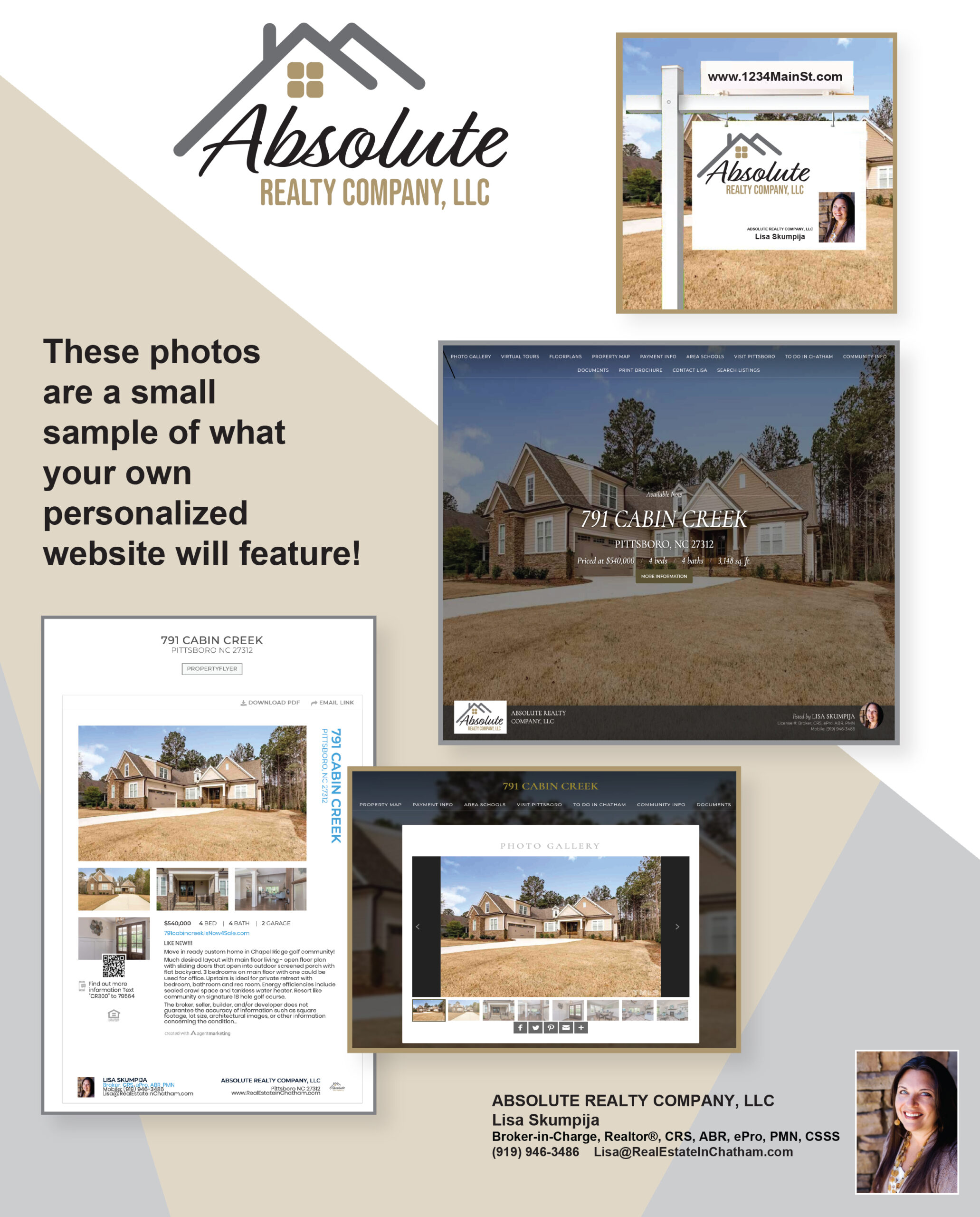 Absolute Realty Company Flyer